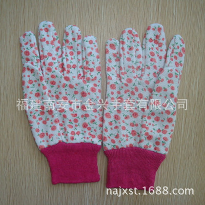 【銷(xiāo)售Cotton garden gloves 針織絨布手套 棉手套 型號(hào):270】?jī)r(jià)格,廠家,圖片,防護(hù)手套,福建南安市金興手套-