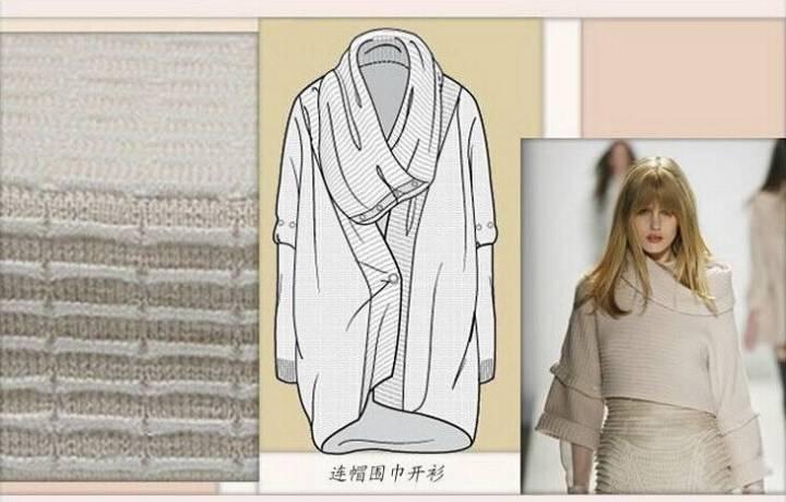 針織外套款式圖作品集錦 風格、結構與設計賞析
